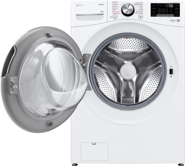 Produktbild LG P3 Serie F0P3020TSWC Freistehende Waschmaschine (Links)
