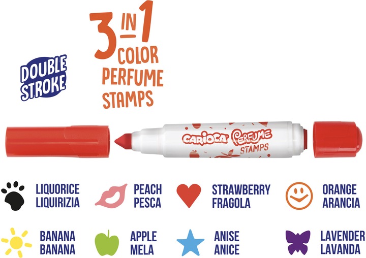 Immagine prodotto Carioca Pennarelli per timbri (Multicolore, 8 x)