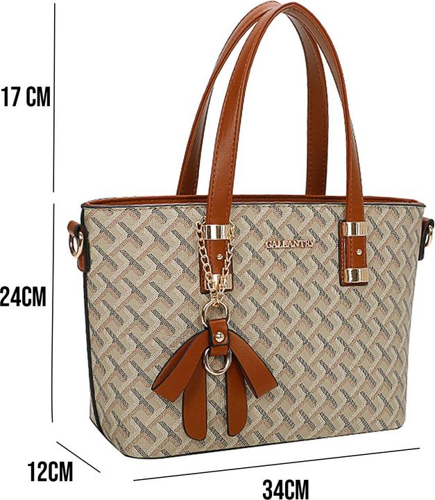 Actual product image Gallantry Cabas geflochten mit Riemen Damen