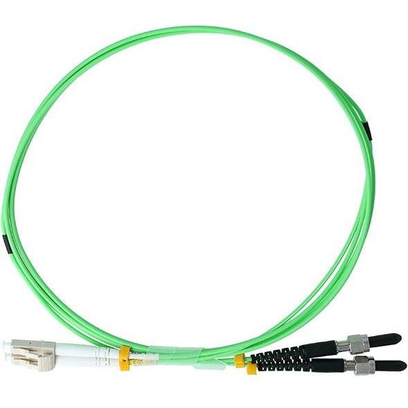 BlueOptics Duplex LWL Patchkabel LC-FSMA Multimode OM5 30 Meter (30 m), Netzwerkkabel