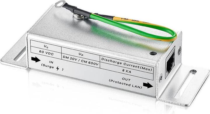 Actual product image Zyxel SURGEPRO 1G Ethernet PoE++ surge protection