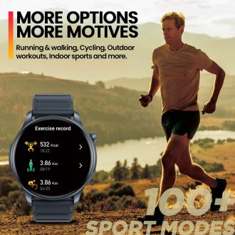 Produktbild Zeblaze Btalk 3 Pro Smartwatch (Gray) (46.60 mm)