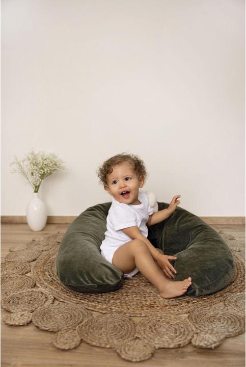 Immagine prodotto Zewi Cuscino da allattamento in velluto (190 cm)