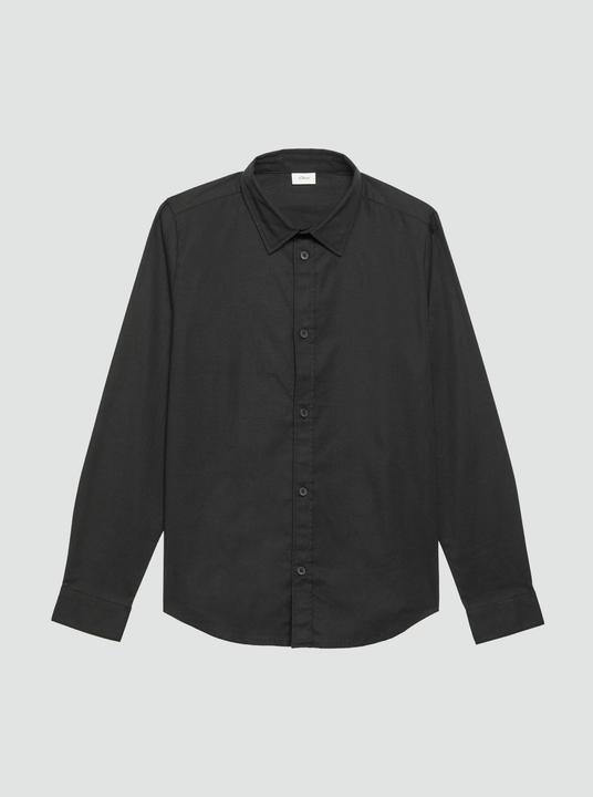 Immagine prodotto S.Oliver Hemd Popeline-Hemd im Slim Fit aus Baumwollstretch (134, 140)