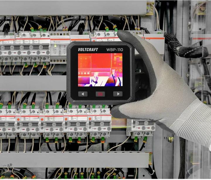 Produktbild Voltcraft WBP-110 Wärmebildkamera -20 bis 550°C 160 x 120 Pixel 25Hz integrierte Digitalkamera