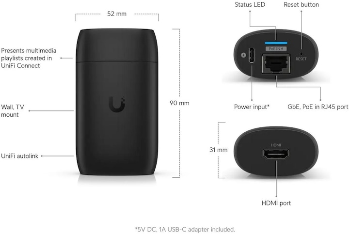 Actual product image Ubiquiti Connect UC-Cast