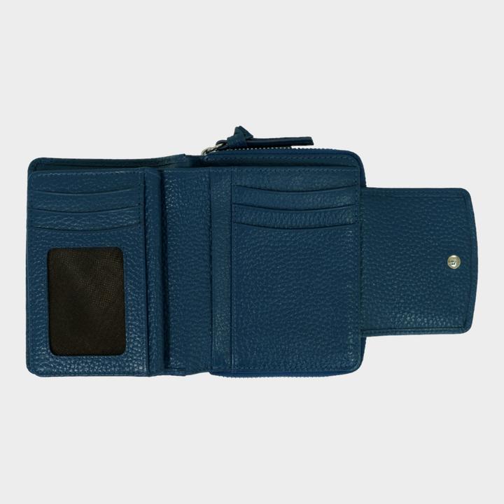 Actual product image Braun Büffel HANNA RFID blue sapphire