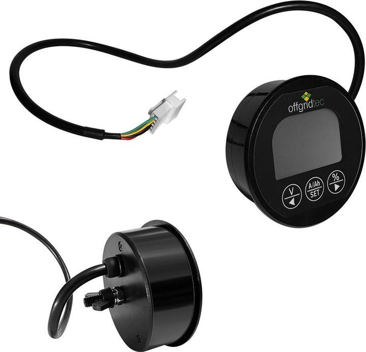 Produktbild Offgridtec Shunt 350A Batteriemonitor 8V-120V mit Hintergrundbeleuchtung
