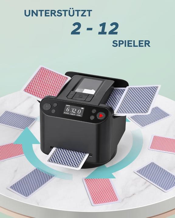 Image du produit Oblitzon Automatischer Kartenmischer für 12 Decks mit Verteiler
