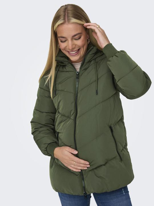 Immagine prodotto Only Maternity Giacca trapuntata maternità con cappuccio Cappotto trapuntato