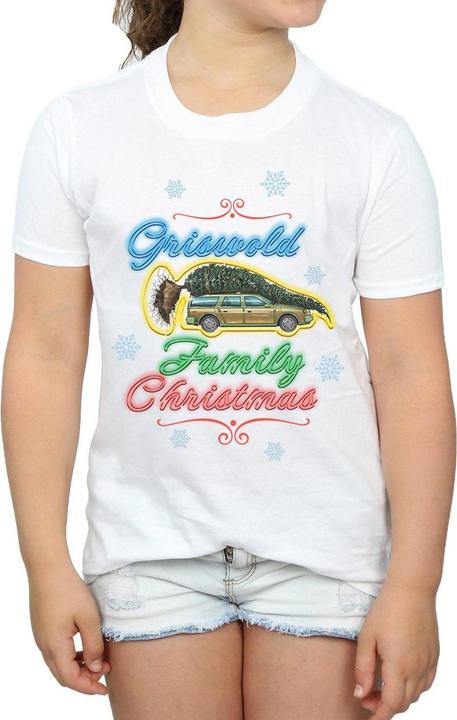 Produktbild National Lampoon´s Vacation National Lampoon's Christmas Vacation Griswold Family Christmas TShirt Mädchen (140, 146)