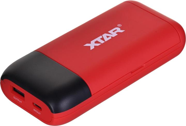 Xtar PB2S (1 pz., 18650, 20700, 21700, Caricabatterie senza batteria)