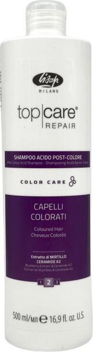 Actual product image Lisap Colour Care After Color Acid Shampoo 500 ml (500 ml, Liquid shampoo)