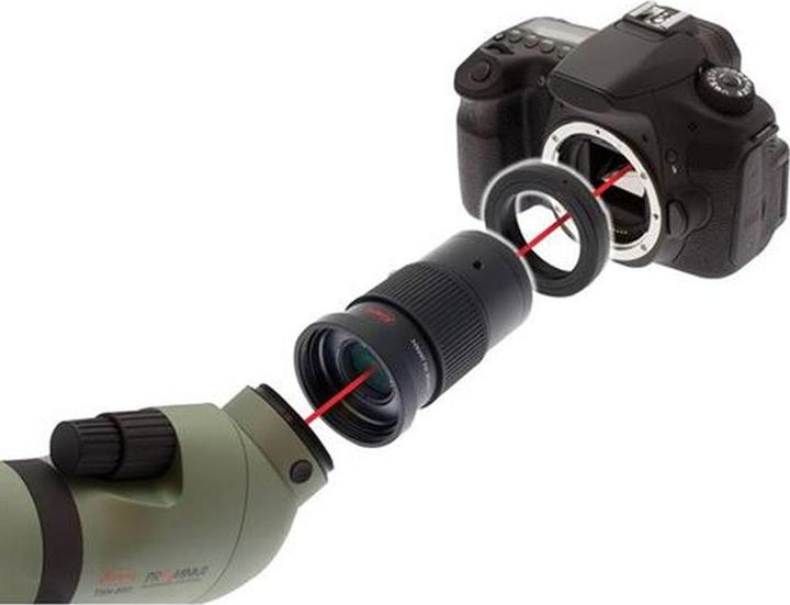 Actual product image Kowa Digiadapter Ring 42mm / T2 with Protection Glass
