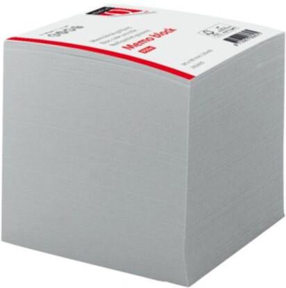 Quantore Notepad head glued 98x98mm 900 sheets white
