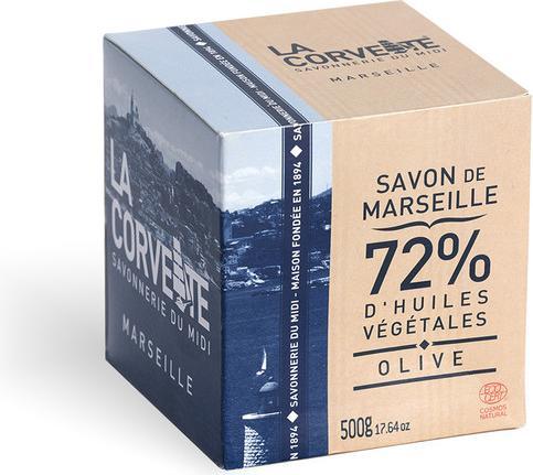 Produktbild La Corvette Savon de Marseille Olive Block fest (Hartseife)