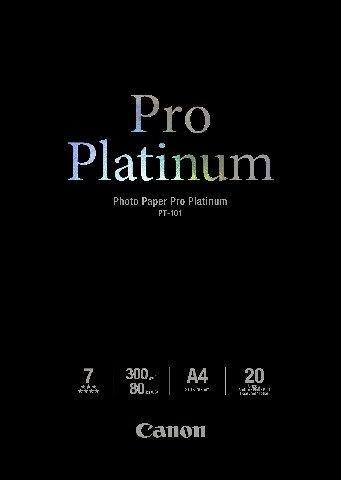 Image du produit Canon PT-101, Photo Paper Pro Platinum (300 g/m², A4, 20 x)