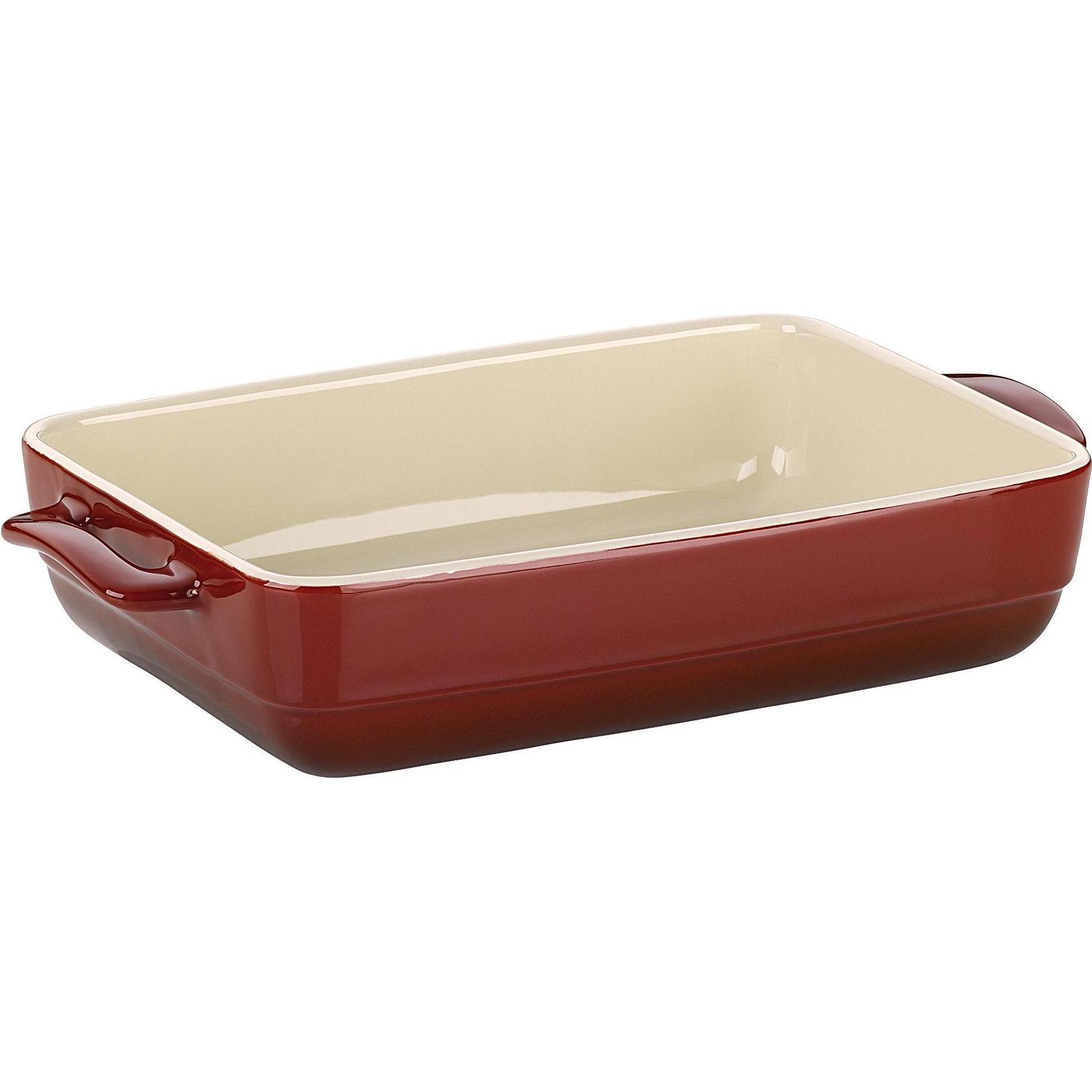 Kela Malin, Auflaufform, Rot, Beige