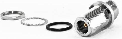 Actual product image Varia Adapter Type N Female Bulkhead to Type N Female