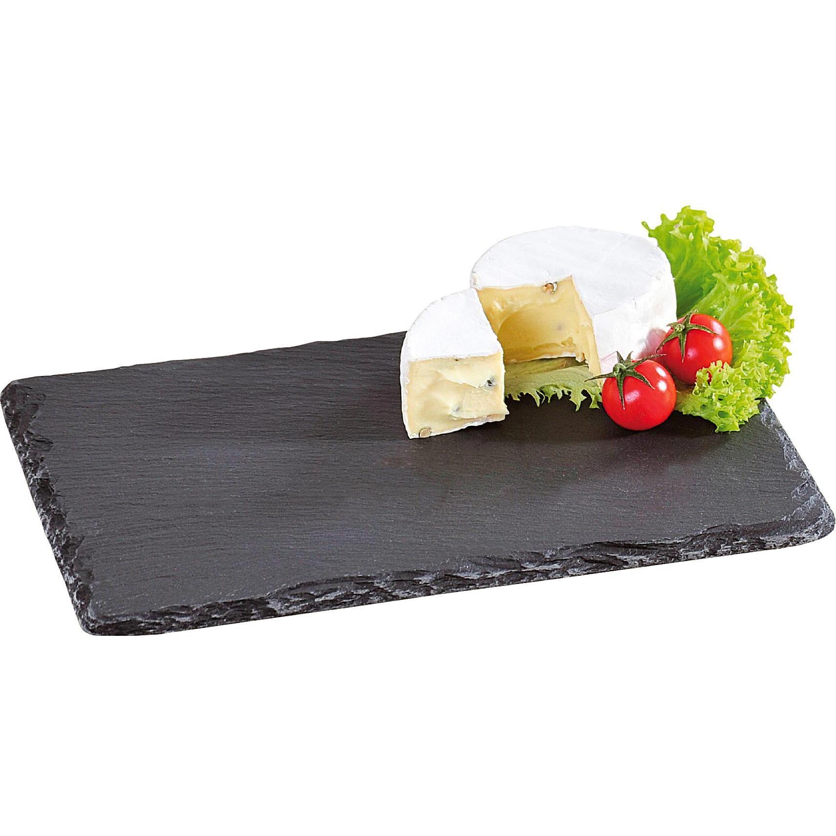 5x Kesper, Serviergeschirr, Schieferplatte