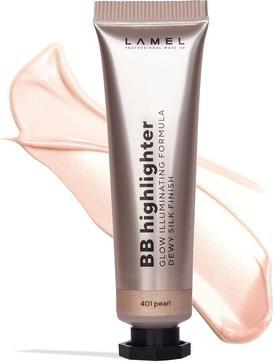 Immagine prodotto MyScreen Protector Lamel Dewy Cream BB Highlighter Leggero Costruibile Lucentezza Radiosa Aspetto Naturale Non Grasso (01 Perla, Highlighter)
