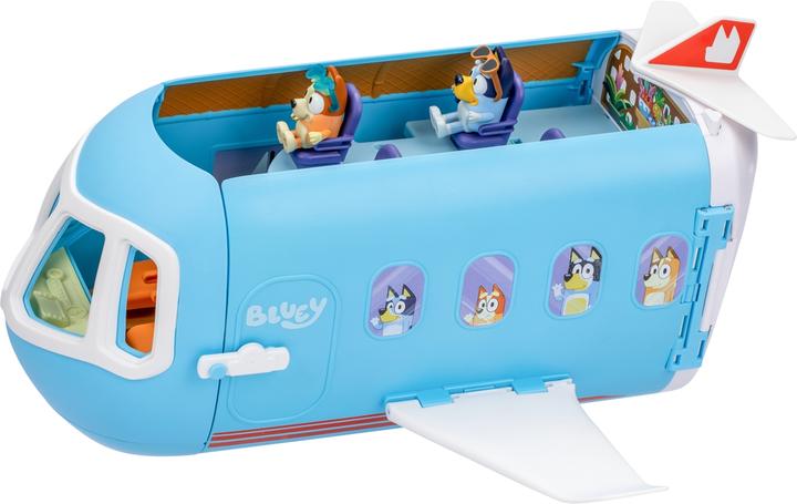 Image du produit Moose Bluey Set de transformation Holiday 3in1 avion-bateau-hôtel
