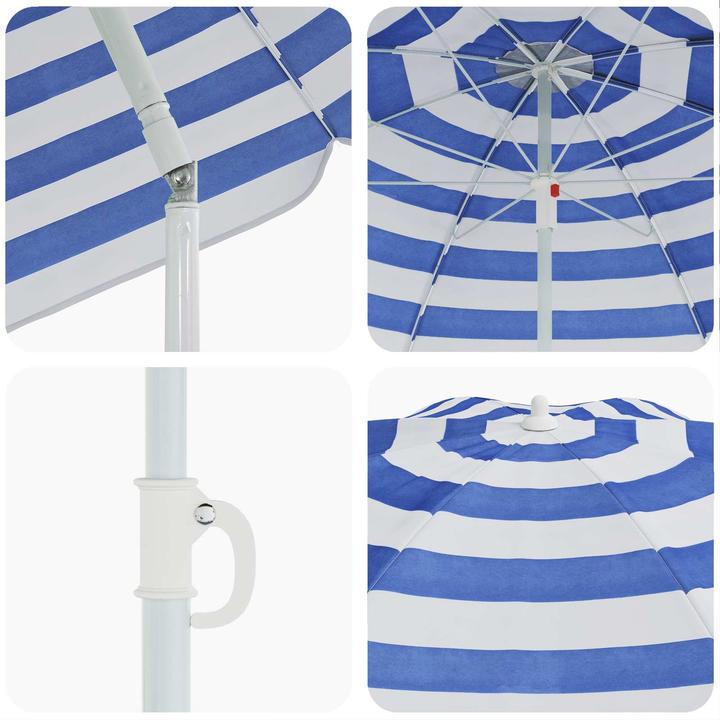 Produktbild vidaXL Strandparasol (1.61 m)