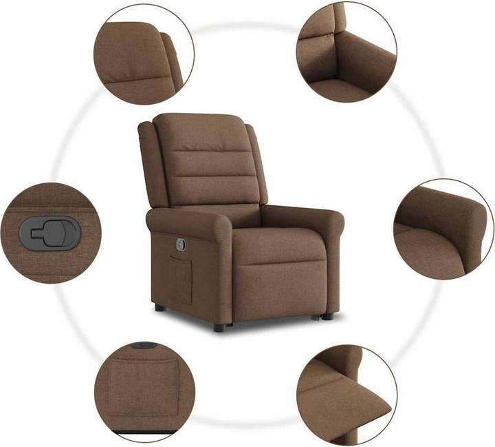 Actual product image vidaXL Relaxsessel mit Aufstehhilfe