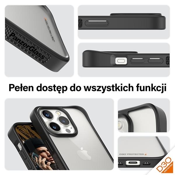 Immagine prodotto PanzerGlass ClearCase con D3O (Apple iPhone 15 Pro)