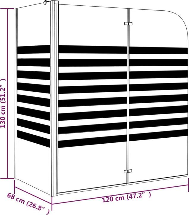 Actual product image VidaXL Unni (120 cm, 68 cm, 130 cm)