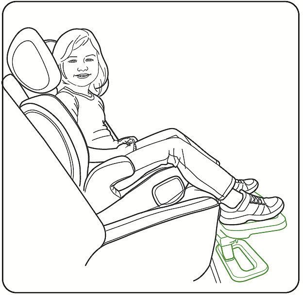 Image du produit KneeGuardKids Repose-pieds universel