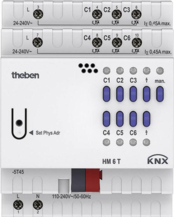 Actual product image Theben Hm 6 T Knx (Heating actuator)
