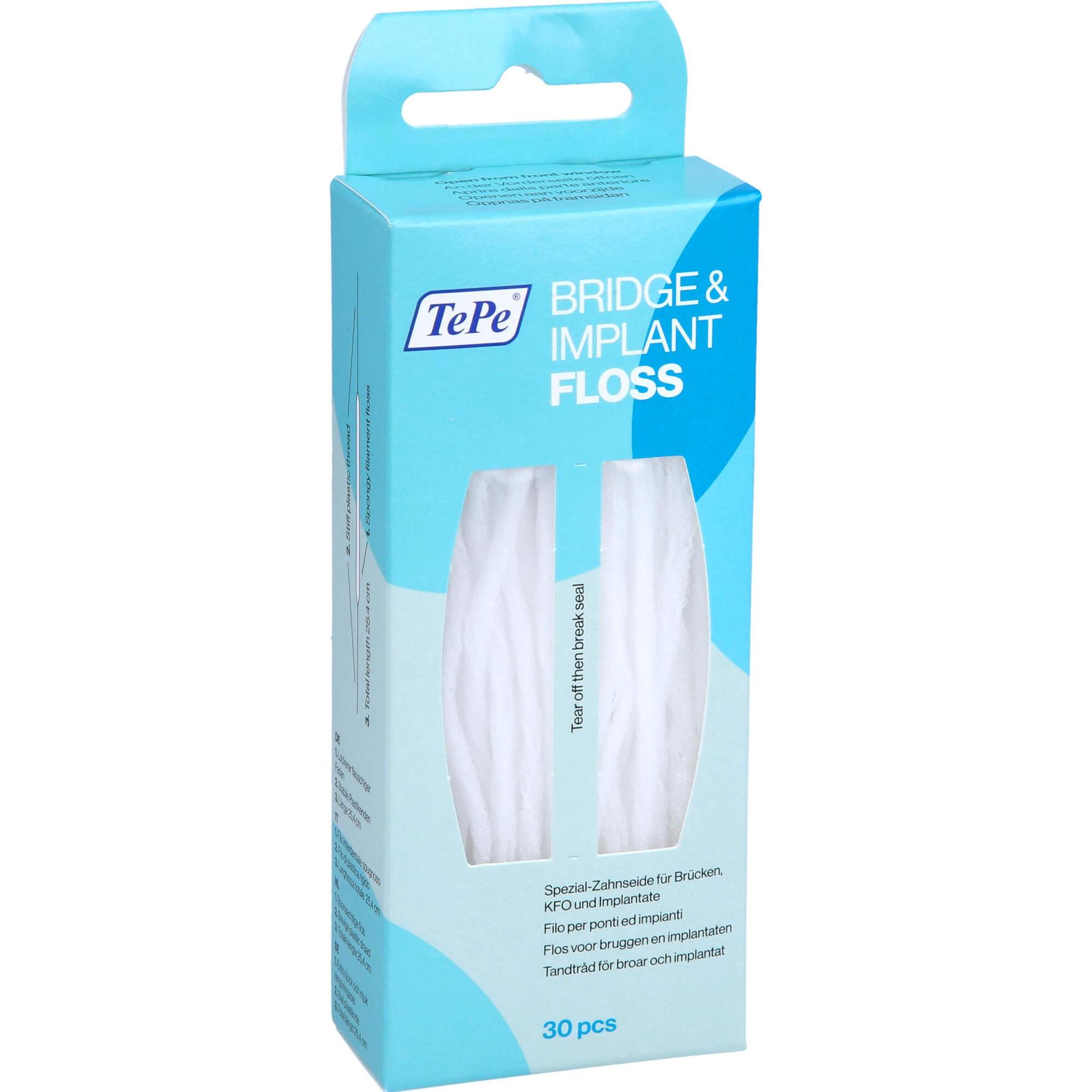 TePe, Zahnseide, Bridge & Implant Floss (0.14 m)
