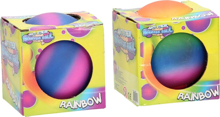 Actual product image NoName Squeeze ball rainbow