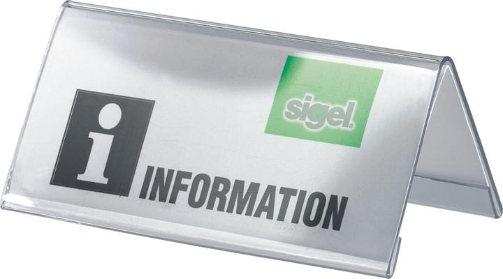 Image du produit Sigel Présentoir de table Forme du toit (95 x 42 mm)