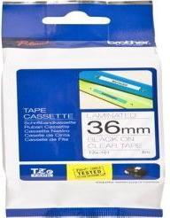 Actual product image Brother Tze-161 (3.60 cm, Black, Transparent)