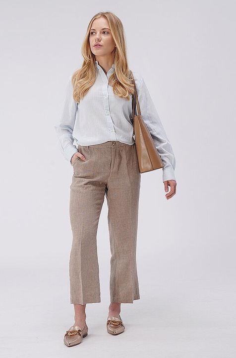 Actual product image MAC Jeans Nora linen trousers (36)
