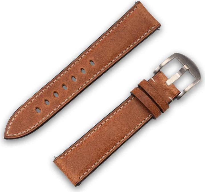 Image du produit JT Berlin Watchband Charlie | Universel 20mm | brun - Acier inoxydable | M | 10849 (10849) (20 mm, Acier inoxydable)