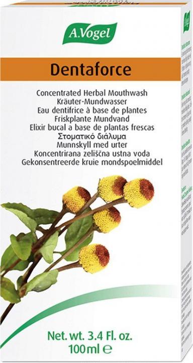 Actual product image A. Vogel Dentaforce Herbal Mouthwash (100 ml, Mouthwash)