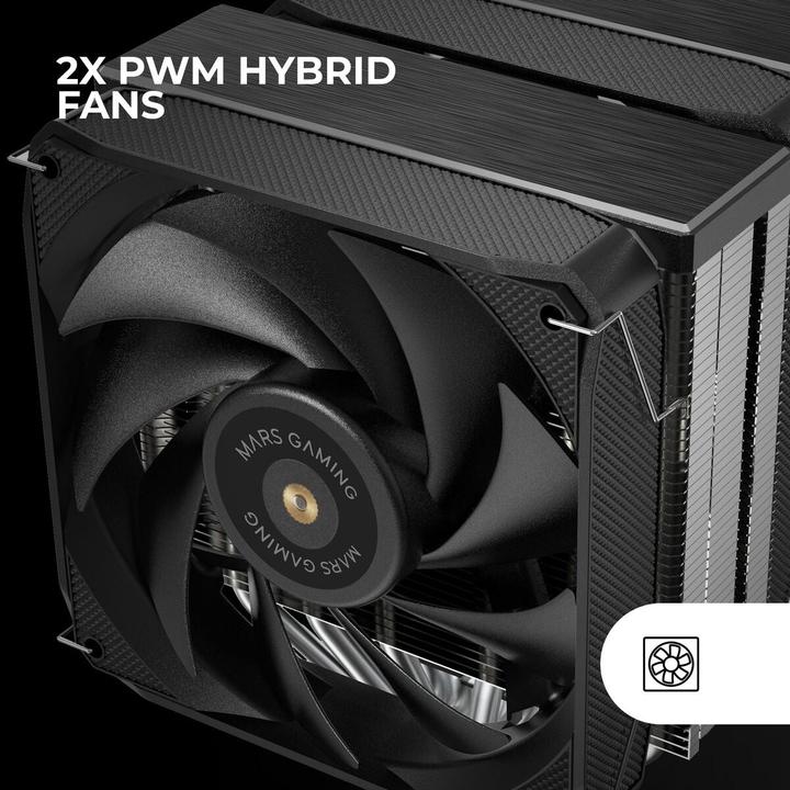 Actual product image Mars Gaming MCPU-XU6 (155 mm)