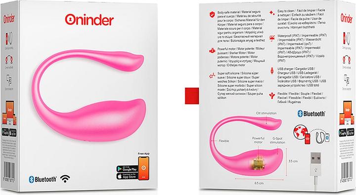 Actual product image Oninder G-spot stimulator Egg