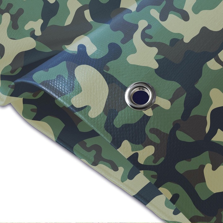 Produktbild Casa Pura Abdeckplane Camouflage (150 x 600 cm)