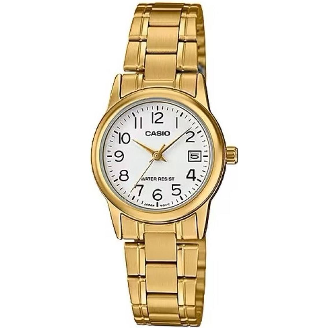 Casio, Armbanduhr, Collection, Gold, (Analoguhr, 25 mm)