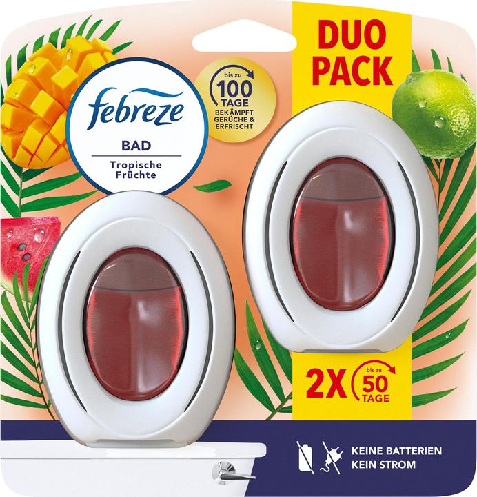 Image du produit Febreze Salle de bain Désodorisant Fruits Tropicaux