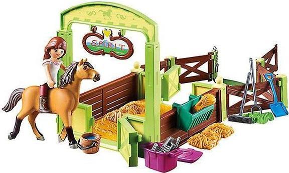 Produktbild Playmobil Spirit Riding Free Pferdebox "Lucky & Spirit" 9478 (BU0944380029) (9478, Playmobil Spirit)