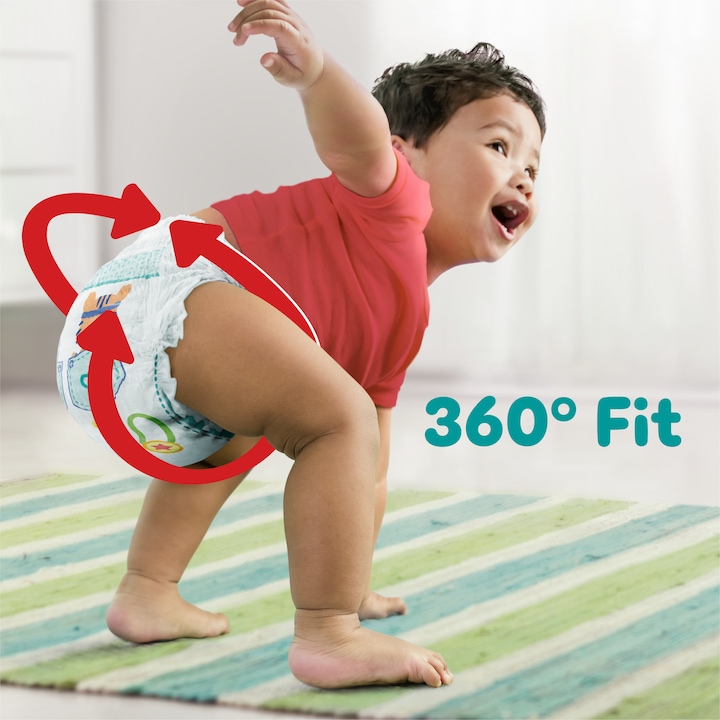 Image du produit Pampers Pantalon Baby-Dry (Taille 8, 54 pièce(s))