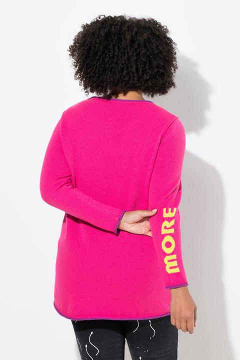 Actual product image Angel of Style Pullover, Straight Fit, Statement, offenkantig (54)