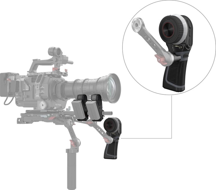 Immagine prodotto SmallRig MagicFIZ Sistema di follow focus senza fili Kit 2-due motori (Seguire la messa a fuoco)