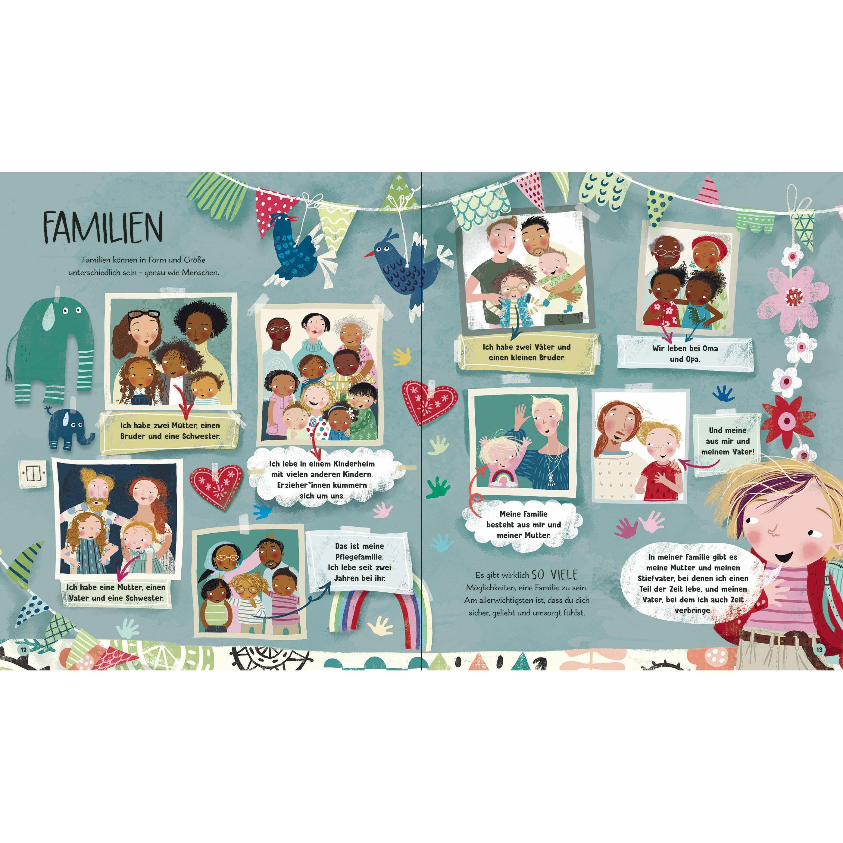 Thumbnail - Unsere kunterbunte Welt - Wir sind wunderbar verschieden, Kinderbücher von Tracey Turner