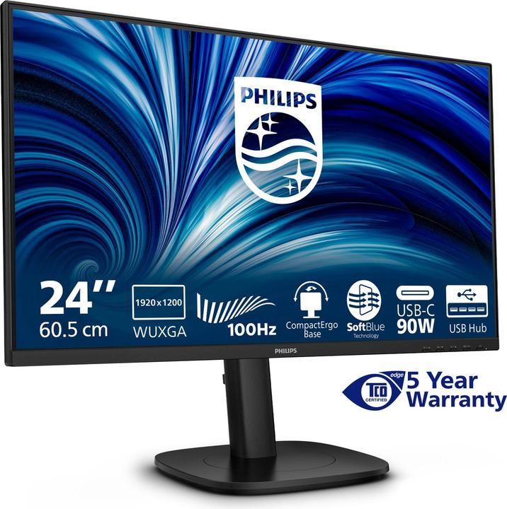 Produktbild Philips 24B2U3301D - 24 Zoll Full HD Mon (1920 x 1200 Pixel, 24")